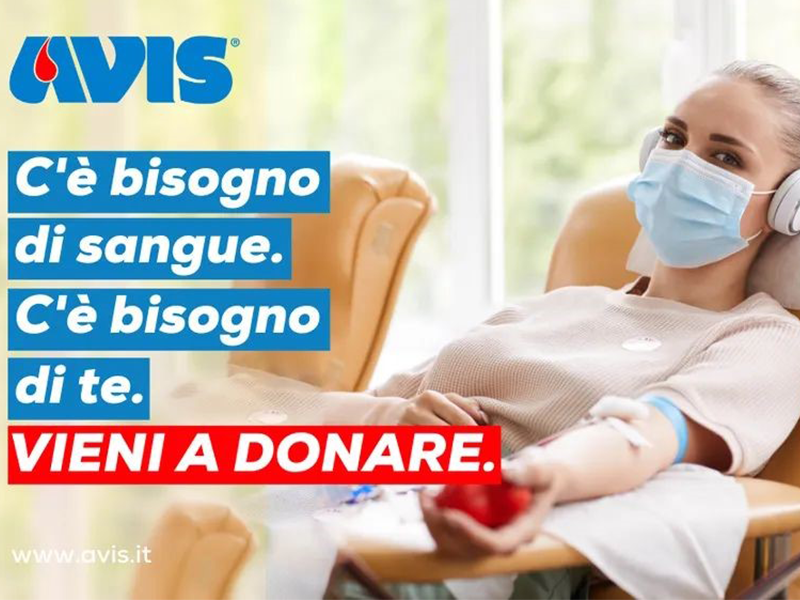 Carenza di sangue, l’appello di AVIS: «Doniamo adesso»