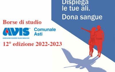 Vincitori 12° Edizione BORSE DI STUDIO Avis Comunale Asti – a.s. 2022-2023